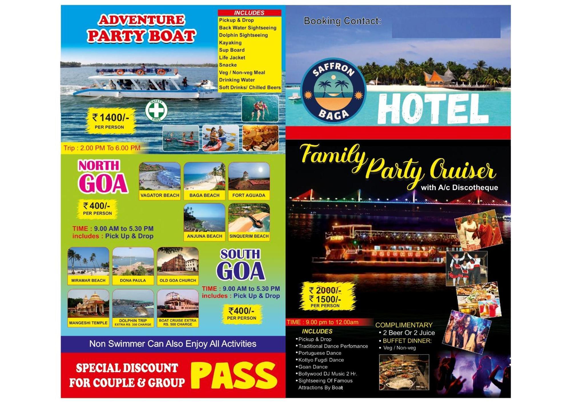 Hotel Saffron Baga Luaran gambar