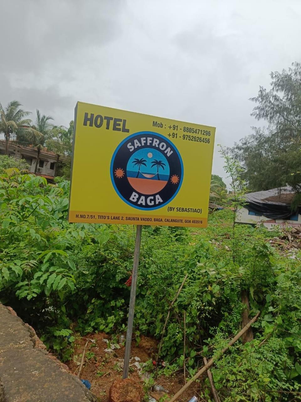 Hotel Saffron Baga Luaran gambar